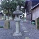 篠塚神社（橋爪）　御鍬神社灯篭