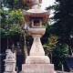 栗笠　永代常夜燈、1996年、栗笠福知神社境内
