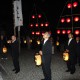 八幡神社例祭　竿燈点灯1 