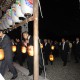 八幡神社例祭　竿燈点灯2 