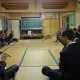 八幡神社例祭前の笛の練習